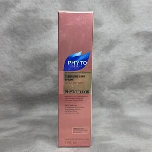 PHYTO Cleansing Care Cream 2.5 fl oz SEALED for Ultra Dry Hair